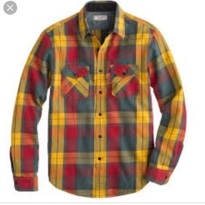 Wallace & Barnes heavyweight flannel shirt
